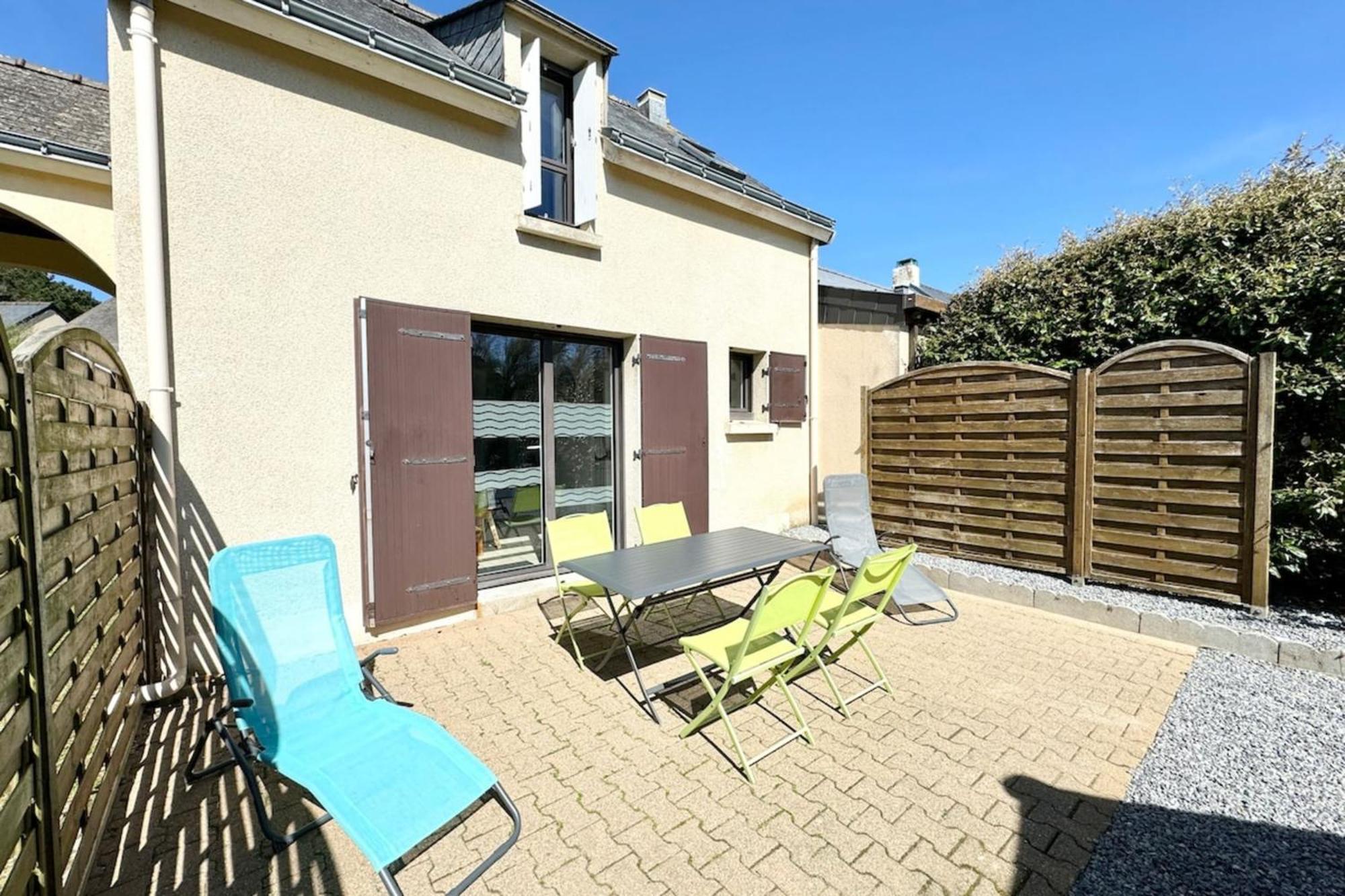 Charmante Maisonnette Terrasse - Proche Plages Guidel Exterior foto