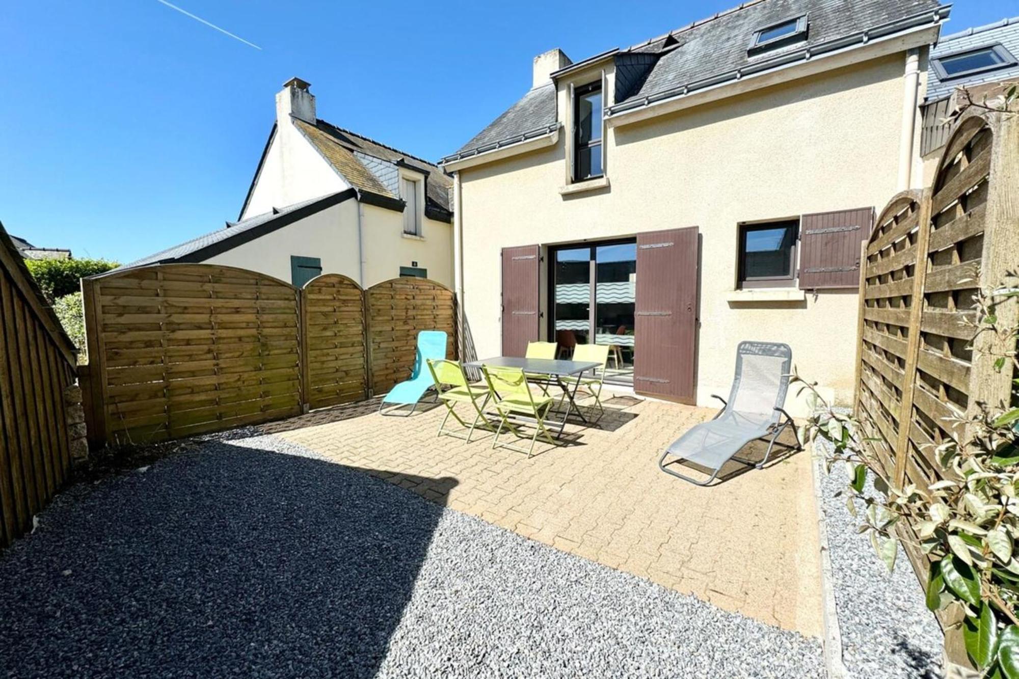 Charmante Maisonnette Terrasse - Proche Plages Guidel Exterior foto